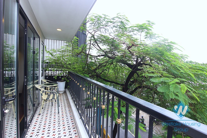 Modern apartment with 02 bedrooms for rent in Xuan dieu st, Tay Ho area
